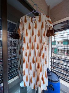 Elegant Printed Kurta Set