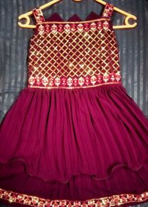 girls plazo set