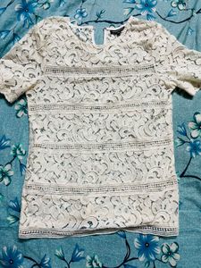 White Lace Top