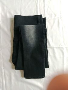 Black Shaded Embroidered Jean&#39;s