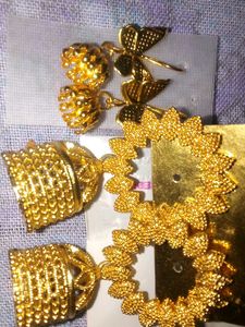 Golden Jewellery Set