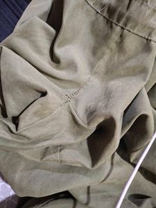 Olive Zip-Up Jacket