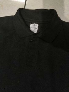 Adidas Black Polo T-Shirt