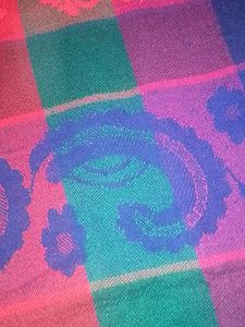 Multicolor Heavyweight Shawl For Heavy Winter
