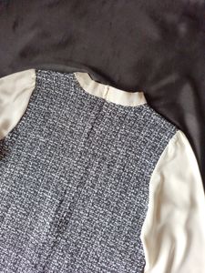 Korean Tweed Top