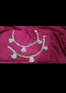 Beautiful Pastel Jewellery And Payal At 100