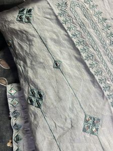 Embroidered Kurta Bottom Set
