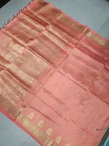 Pure Kanchi Pattu Saree 🧡
