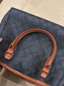 Coach Signature Print Satchel