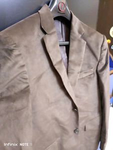 Factor New Brand-Quadroy Coffee Brown Blazer 42 CM