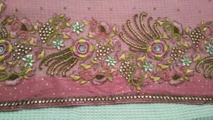 Stone Worked Bridal Saree