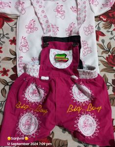 Girls &amp; Boys  Cotton Dungarees Dress