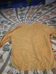 Mustard Button-Down Shirt