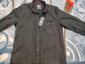 Men's Black Casual Shirt