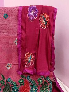 Luxury Cotton Unstitched Suit - Perfect for Party