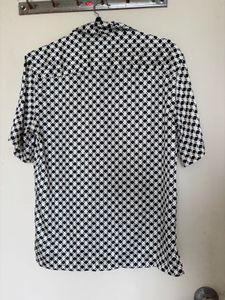 ZARA SATIN PRINTED SHIRT