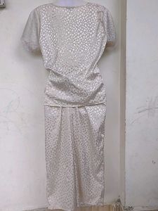 Vintage Satin Pajama Set