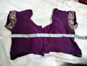 Elegant Purple Banarasi Saree 💗