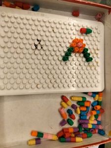 Kids Engaging Game Block Art