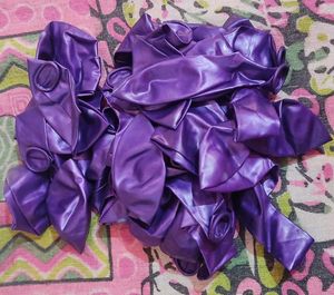 Purple Metalic Balloons