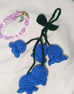 Handmade Crochet Bell Flower