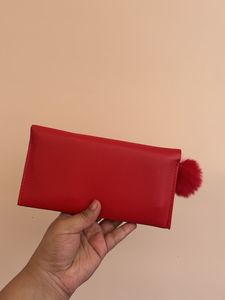 Red Wallet For Womens