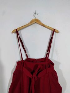 Maroon Dungaree (Women&#39;s)