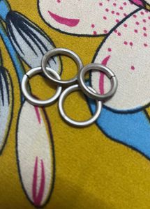 925 Silver Rings (Set of Four)-raw Product