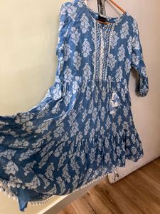 Floral Print Kurta