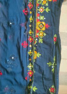 Embroidered Kurti Dress