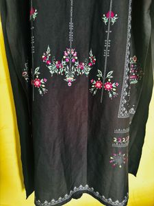 Pretty black Kurta - 4XL