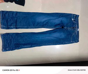 Dark Blue Denim Jeans