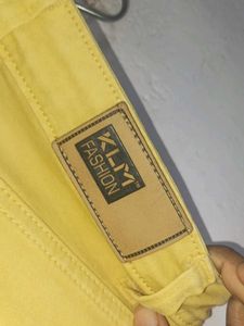 Mustard Yellow Skinny Jeans