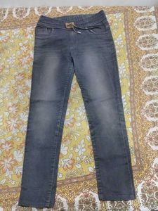 Gray Denim Jeans