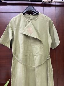 AJIO Green Casual Dress