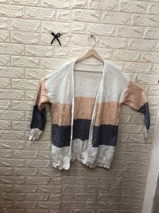 Striped Knit Cardigan🐭