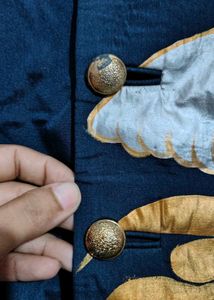 🦢 Swan Print Kurta
