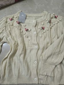 Floral Embroidered Cardigan