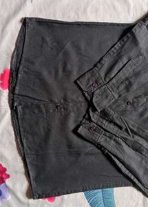 Allen Solly Black Shirt