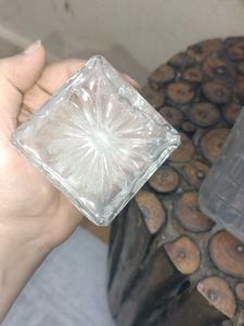 Vintage Glass Decanter Set