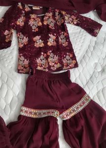 Festive Girls&#39; Ethnic Set SEQUENCE