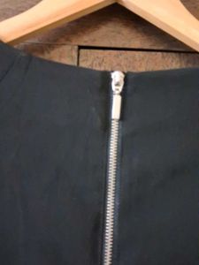 H&amp;M Black Peplum Dress