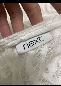 NEXT White Cover-Up Dress
