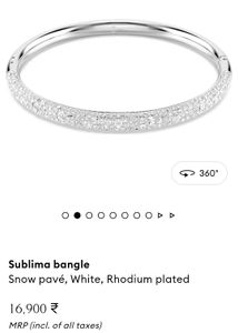 Sparkling Swarovski Bangle