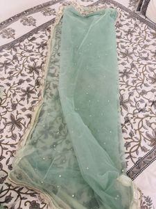 Elegant Mint Green Tulle Dress