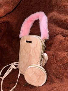 Floral Crossbody Bag with Coin Purse