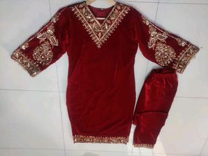 BRAND NEW KURTA SET VELVET