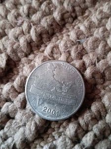 Coins Of 50paise 2001