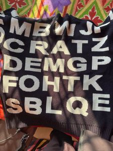 korean oversized shoulder drop sweater