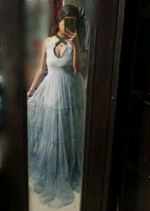 Pretty Blue Maxi Dress